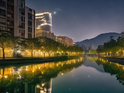 泰宁金湖西路商业中心的另一侧