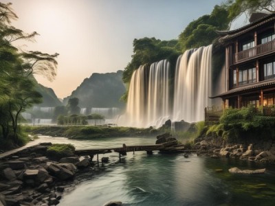 寻找桂林瀑布的最佳酒店地点，周边设施与交通便利