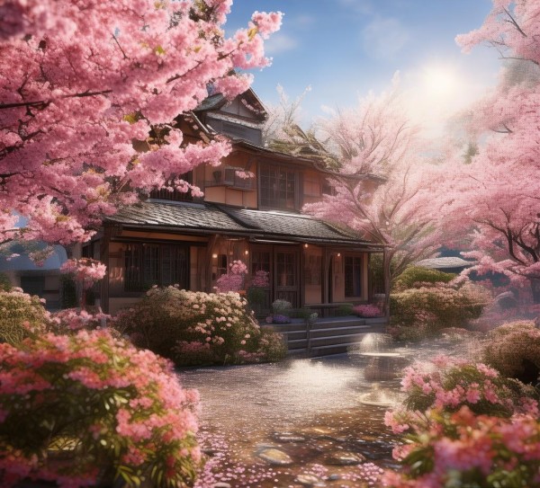 春暖花开里，客栈是春天的避风港