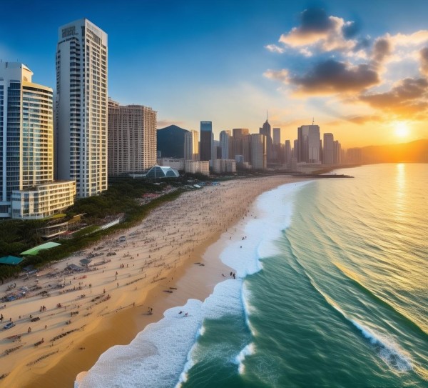 香港黄金海岸，必游之地