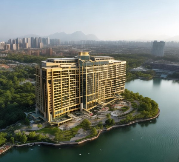 金鸡湖大酒店，golden lake hotel where is it located?