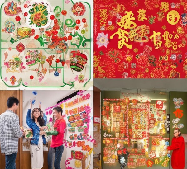 新年大吉贴家里的贴纸 新年大吉贴家里的贴纸