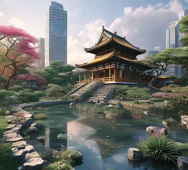 一寺一城，禅意生活与自然之美