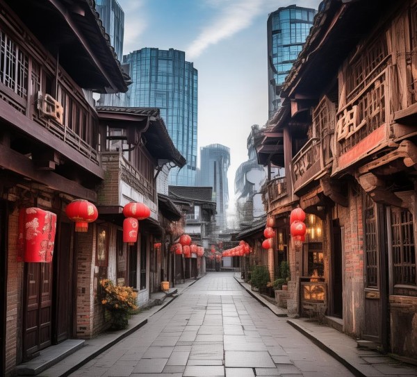 常州局前街,历史与现代的交融 常州局前街,历史与现代的交融