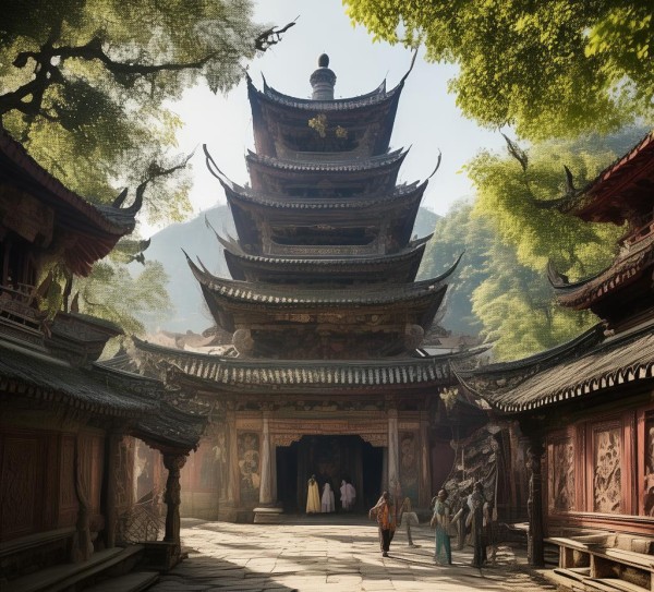 瑞应寺,千年寺塔中的文明之旅 瑞应寺,千年寺塔中的文明之旅