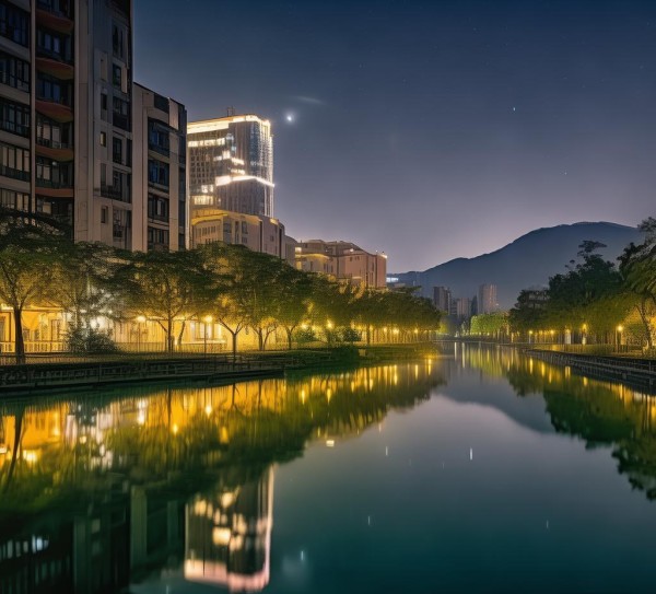 泰宁金湖西路，商业中心的另一面