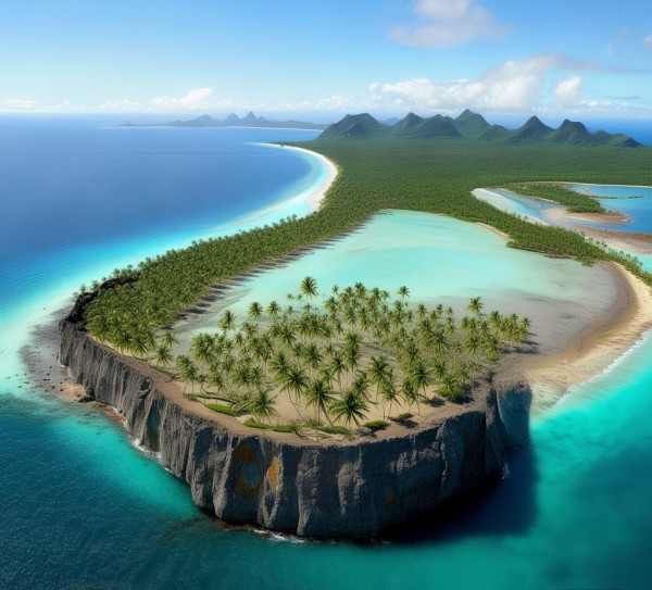 波拉波拉岛,位于海地,却是小行星撞击理论中的一个案例 波拉波拉岛,位于海地,却是小行星撞击理论中的一个案例