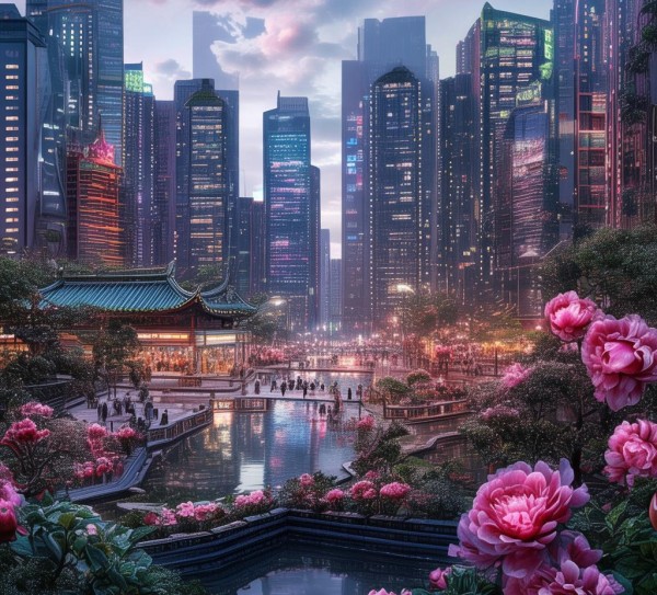 一个城市的繁华与落寞，从弥勒盛世佳园到现代生活之城