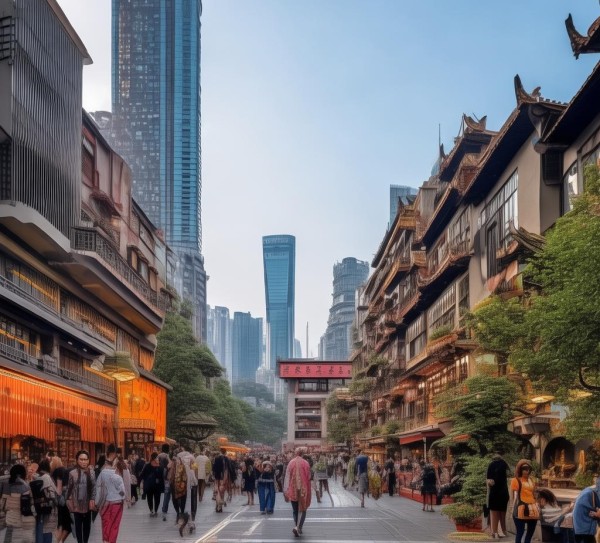 重庆杨家坪的最佳旅游胜地—这里有众多宾馆供你选择