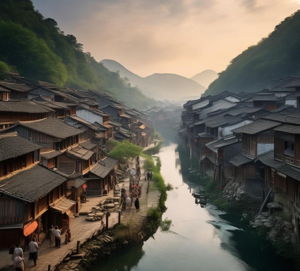 湘洲石盘河,一个与时光对话的村庄 湘洲石盘河,一个与时光对话的村庄