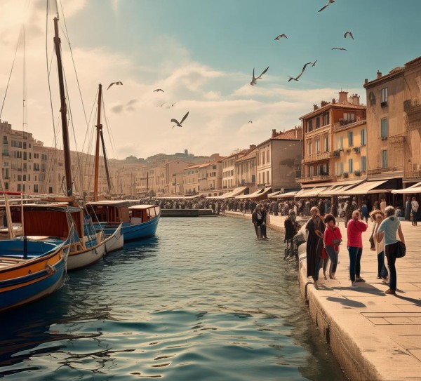 马赛老港口，一个温暖的港口故事