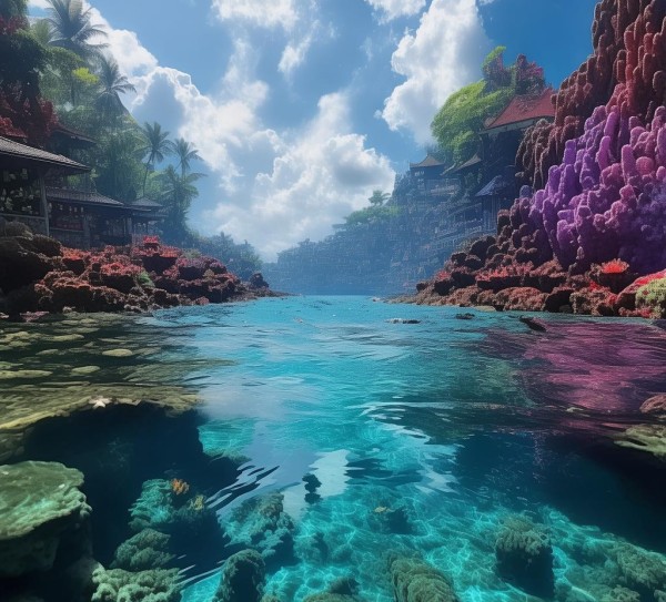 塔巴南湾,神秘而壮丽的水族之都 塔巴南湾,神秘而壮丽的水族之都