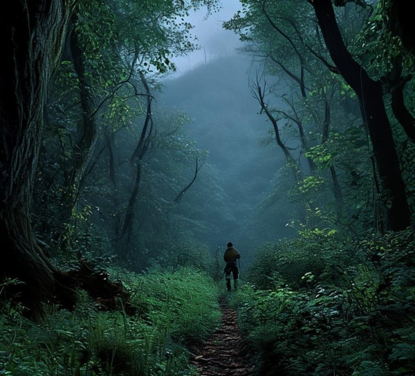 神秘森林之旅，探索森林 hill的奥秘